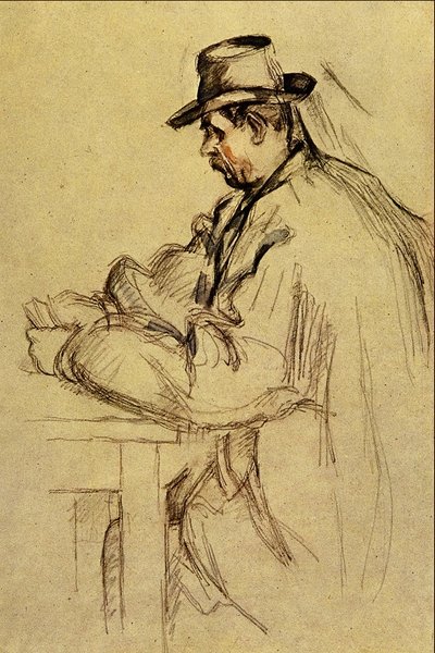 Study for Card Players by Paul Cézanne